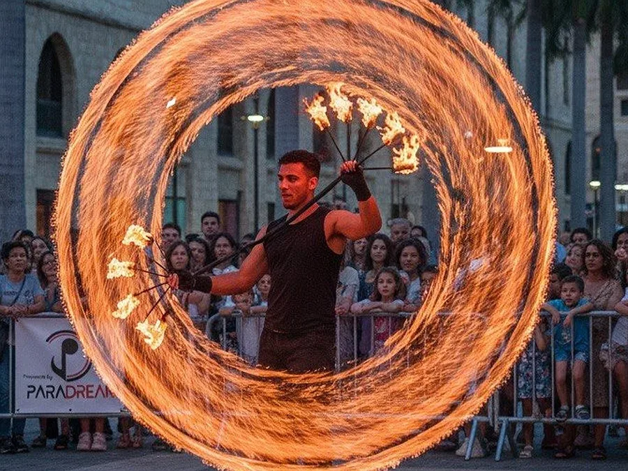 Fire, LED & Circus Shows